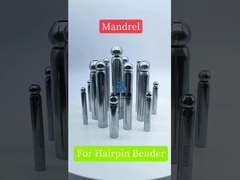 Universaal mandrel voor koperen buis haarspeldbinder