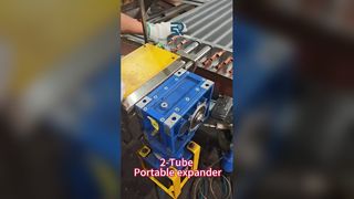 উত্তাপ এবং শীতল করার জন্য পোর্টেবল হিট এক্সচেঞ্জার 2-টিউব এক্সপান্ডার